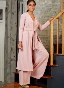 McCall's Sewing Pattern 8245 Misses' Romper, Jumpsuit, Robe And Sash