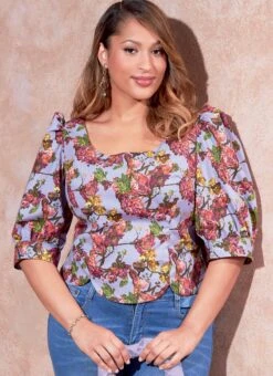 McCall's Sewing Pattern 8255 Misses' And Women's Tops