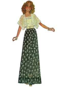 McCall's Sewing Pattern 8257 Vintage Tops, Skirt And Pants -Jaycotts Shop M8257 product hires 04