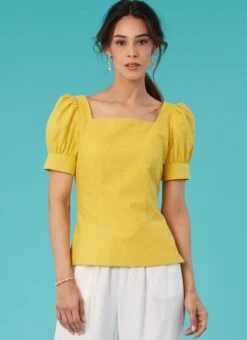 McCalls 8287 Misses' Tops Sewing Pattern