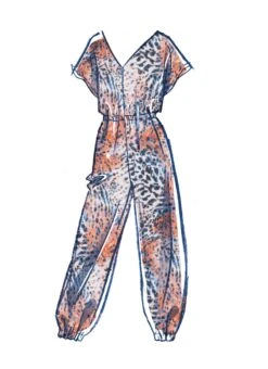 McCall's Sewing Pattern 8317 Girls' Romper And Jumpsuits -Jaycotts Shop M8317 product hires 03