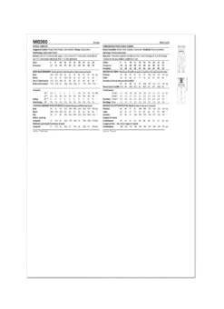 McCall's Sewing Pattern 8360 Misses' Jumpsuit By Brandi Joan -Jaycotts Shop M8360 envelope back