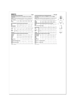 McCall's Sewing Pattern 8370 Misses' Jacket And Skirt 15 McCall's Sewing Pattern 8370 Misses' Jacket And Skirt -Jaycotts Shop M8370 envelope back