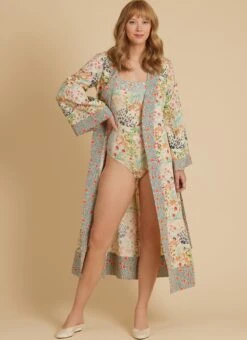 McCall's Sewing Pattern 8411 Bodysuit, Robe, Shorts And Pants