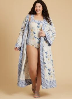 McCall's Sewing Pattern 8412 Women's Bodysuit, Robe, Shorts And Pants