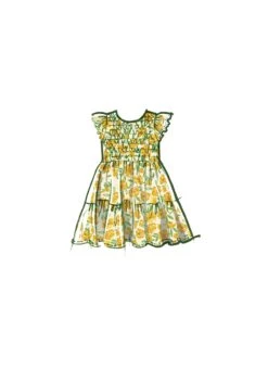 McCall's Sewing Pattern 8417 Children's Dress By Laura Ashley -Jaycotts Shop M8417 product hires 02