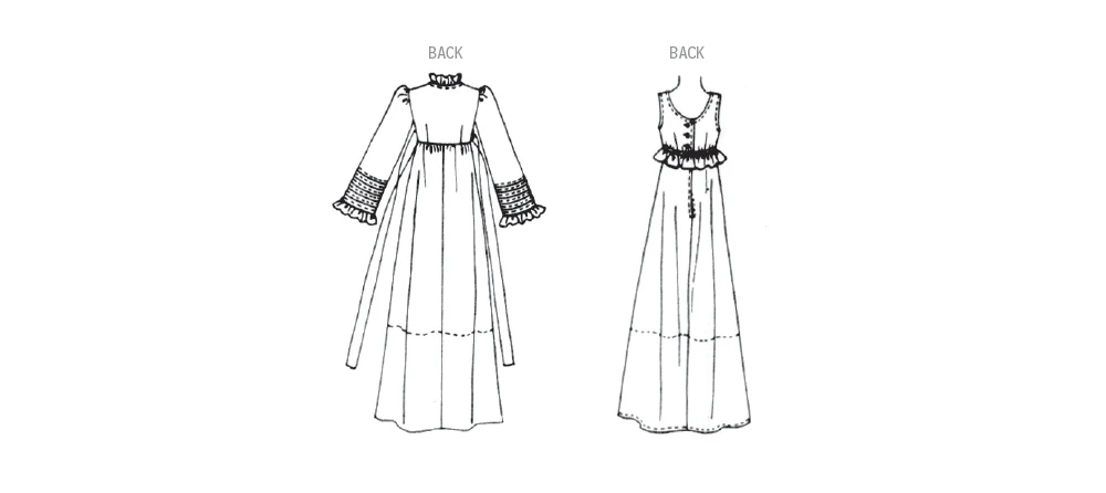 McCall's Sewing Pattern M8430 Misses' Robe And Nightgown 7 McCall's Sewing Pattern M8430 Misses' Robe And Nightgown - Image 7