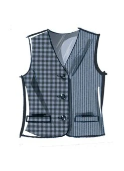 McCall's Sewing Pattern M8442 Misses' And Men's Lined Vests -Jaycotts Shop M8442 product hires 04
