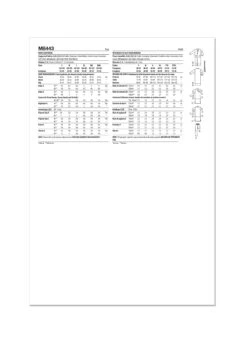 McCall's Sewing Pattern M8443 Men's Sleepwear -Jaycotts Shop M8443 envelope back