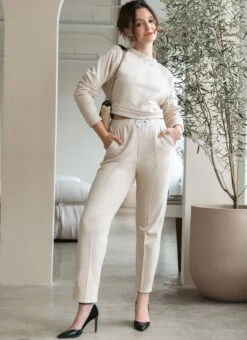 McCall's Sewing Pattern 8447 Knit Top And Pants By Brandi Joan