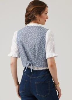 McCall's Sewing Pattern 8463 Blouse, Vest, Skirt And Petticoat By Laura Ashley -Jaycotts Shop M8463product hires 09