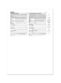 McCall's Sewing Pattern 8466 Slip Dress And Sheer Overdress -Jaycotts Shop M8466 envelope back