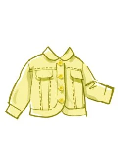 McCall's Sewing Pattern 8487 Baby's' Vest, Jacket And Overalls -Jaycotts Shop M8487 02