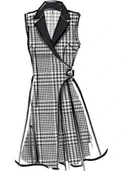 McCall's Sewing Pattern 8528 Blazer Wrap Dresses -Jaycotts Shop M8528 02