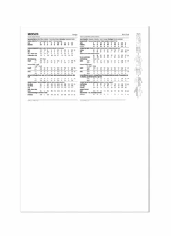 McCall's Sewing Pattern 8528 Blazer Wrap Dresses -Jaycotts Shop M8528 envelope back