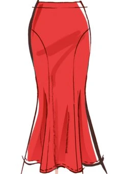 McCall's Sewing Pattern 8558 Misses' Knit Skirt In Three Lengths 12 McCall's Sewing Pattern 8558 Misses' Knit Skirt In Three Lengths -Jaycotts Shop M8558 03