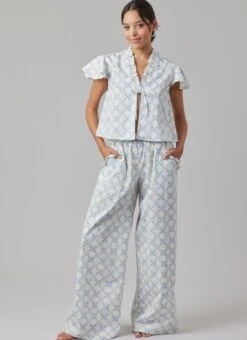 McCall's Sewing Pattern 8563 Misses' Lounge Tops, Shorts And Pants -Jaycotts Shop M8563 03