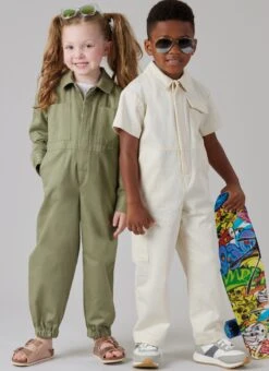 McCall's Sewing Pattern 8567 Children's Jumpsuit