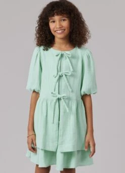 McCall's Sewing Pattern 8593 Girls' Dress And Top