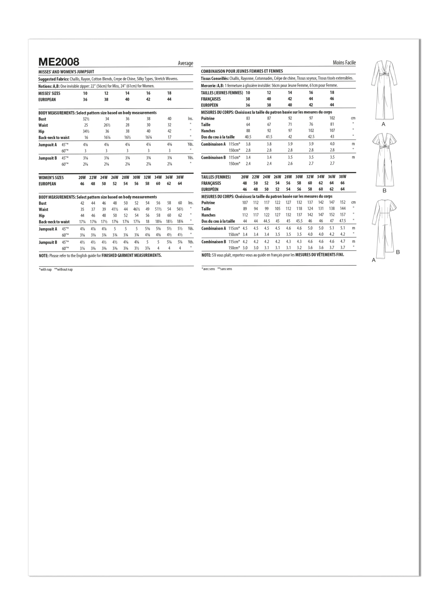 Know Me Sewing Pattern 2008 Misses' And Women's Jumpsuit By Handmade Millennial 7 Know Me Sewing Pattern 2008 Misses' And Women's Jumpsuit By Handmade Millennial - Image 7