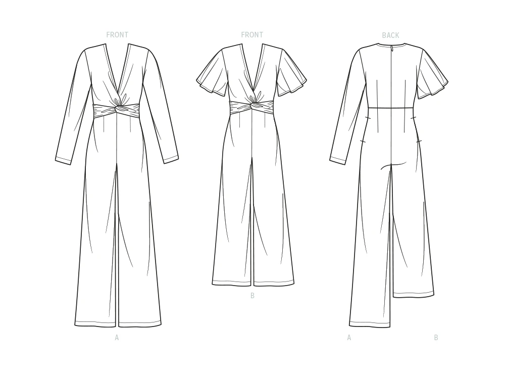 Know Me Sewing Pattern 2008 Misses' And Women's Jumpsuit By Handmade Millennial 8 Know Me Sewing Pattern 2008 Misses' And Women's Jumpsuit By Handmade Millennial - Image 8