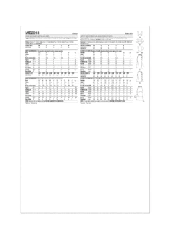 Know Me Pattern 2013 Misses' And Women's Knit Tops And Skirts By Brittany J. Jones -Jaycotts Shop ME2013 envelope back