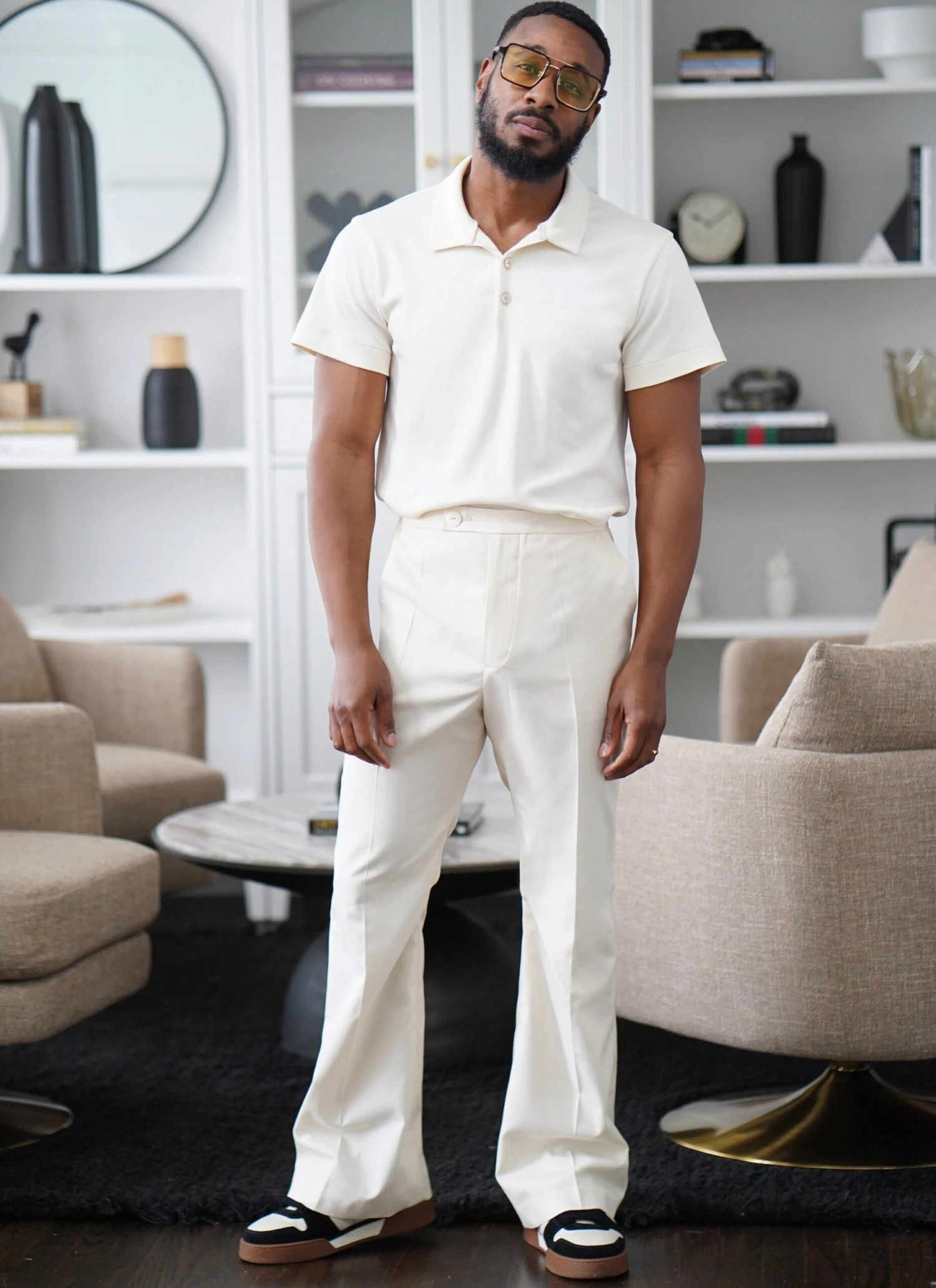 Know Me Sewing Pattern 2035 Men's Polo Shirt And Pants 1 Know Me Sewing Pattern 2035 Men's Polo Shirt And Pants