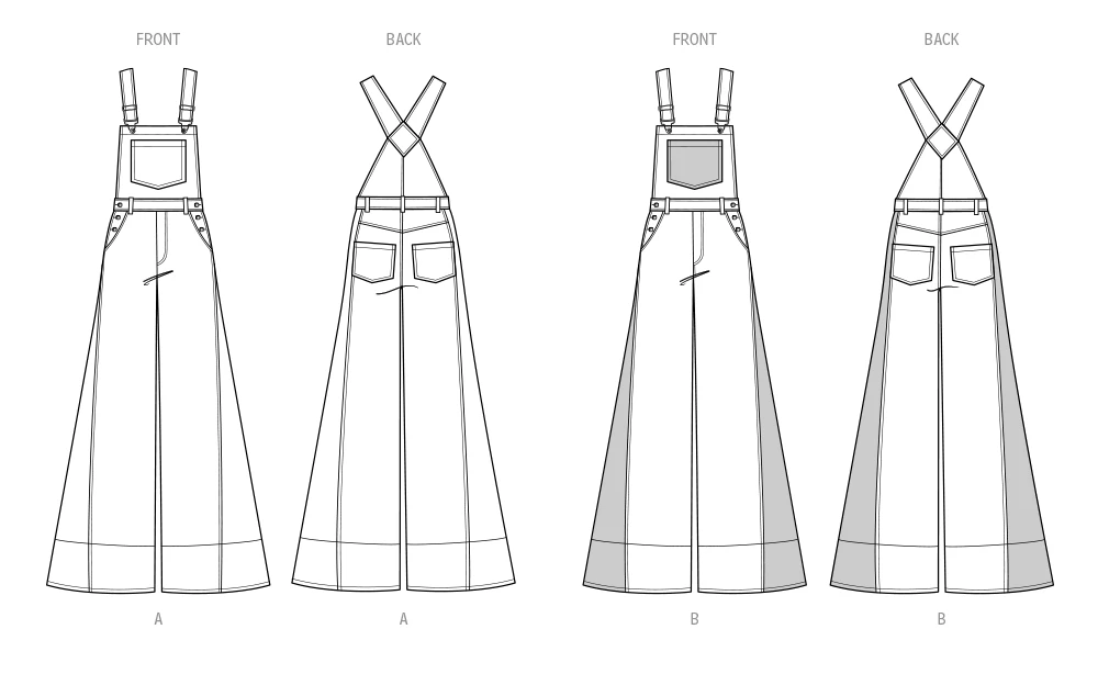 Know Me Sewing Pattern 2062 Misses' Overalls By Alisha Grace 7 Know Me Sewing Pattern 2062 Misses' Overalls By Alisha Grace - Image 7