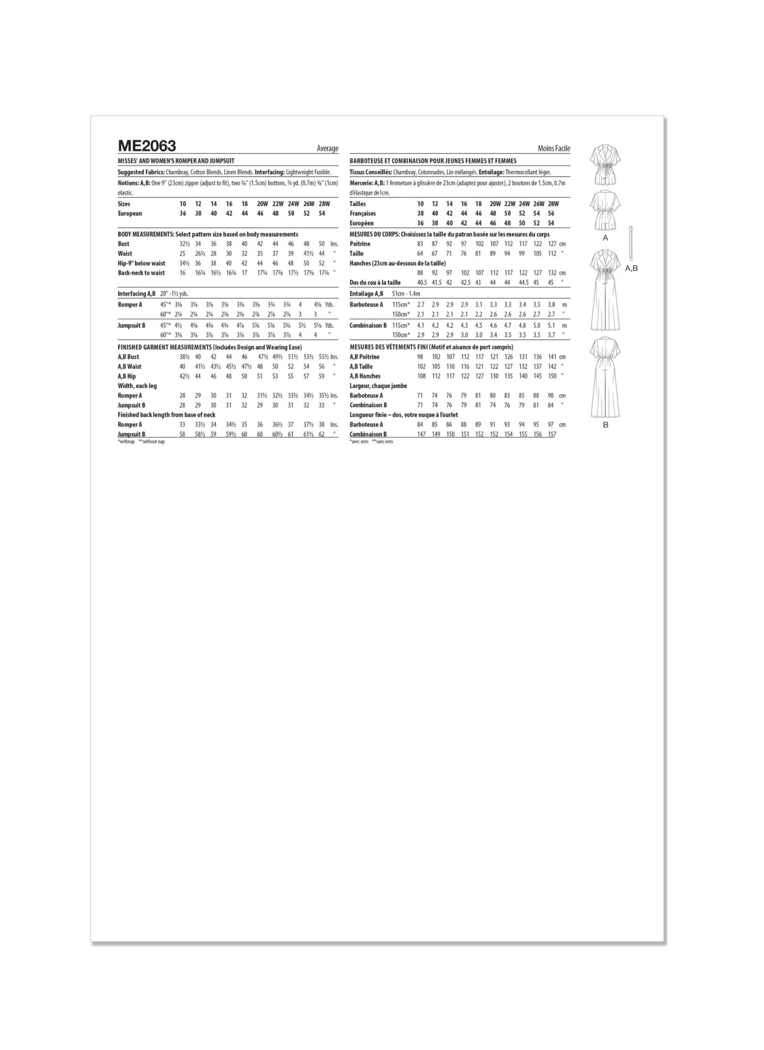 Know Me Sewing Pattern 2063 Romper And Jumpsuit By Brittany J. Jones 5 Know Me Sewing Pattern 2063 Romper And Jumpsuit By Brittany J. Jones - Image 5