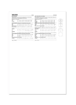 Know Me Sewing Pattern 2068 Misses' Shirt Dress By Lydia Naomi 8 Know Me Sewing Pattern 2068 Misses' Shirt Dress By Lydia Naomi -Jaycotts Shop ME2068 envelope back