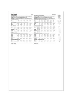 Know Me Sewing Pattern KM2069 Top And Pants By Lynn Brannelly 12 Know Me Sewing Pattern KM2069 Top And Pants By Lynn Brannelly -Jaycotts Shop ME2069 envelope back