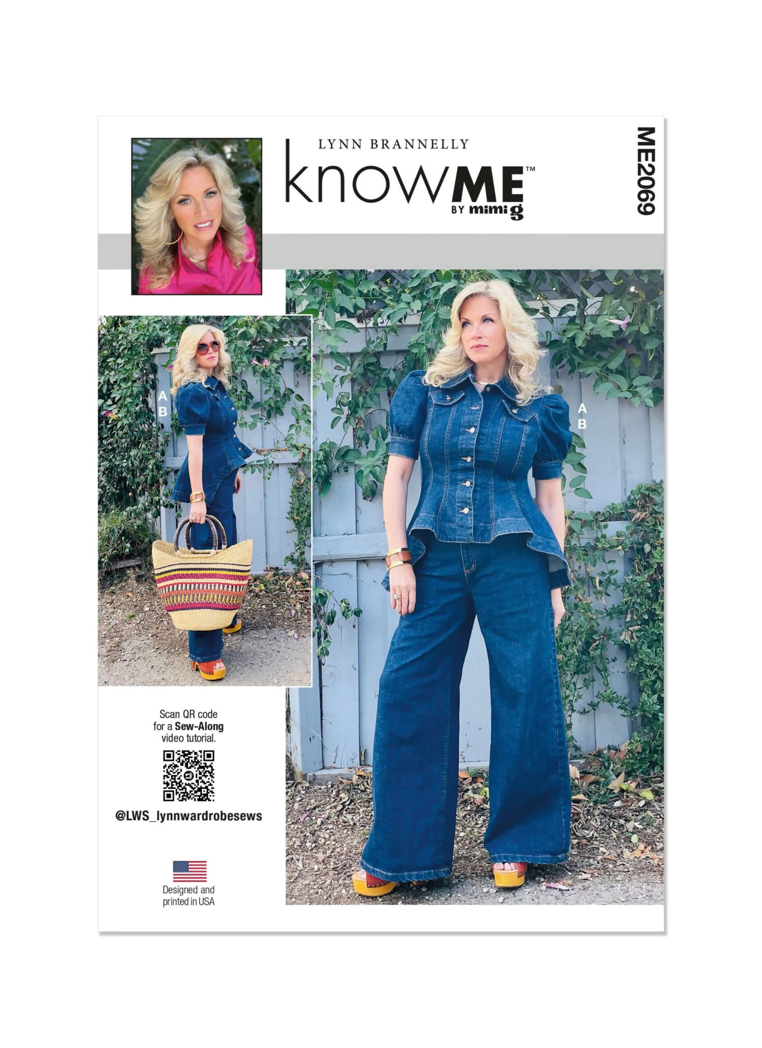 Know Me Sewing Pattern KM2069 Top And Pants By Lynn Brannelly 2 Know Me Sewing Pattern KM2069 Top And Pants By Lynn Brannelly - Image 2
