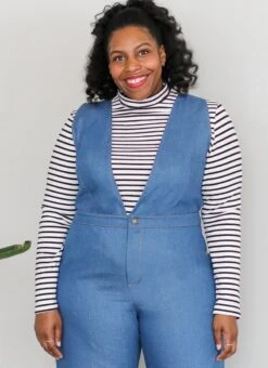 Know Me Sewing Pattern 2096 Misses' Tops And Jumpsuit By Brittany J. Jones -Jaycotts Shop ME2096 01