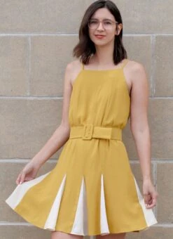 Know Me Sewing Pattern 2112 Misses' Dress And Belt By Holly Darling