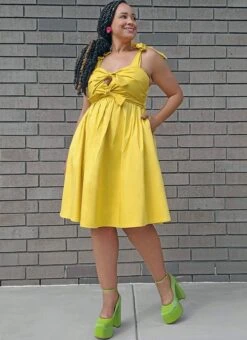 Know Me Sewing Pattern 2116 Misses' Dress And Jumpsuit By Keechii B Style -Jaycotts Shop ME2116 03