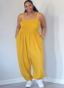 Know Me Sewing Pattern 2122 Misses' Jumpsuit By Brittany J. Jones -Jaycotts Shop ME2122 02
