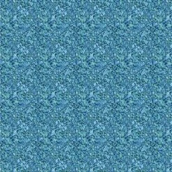 Mediterranean Organic Cotton Fabric, Aegean Blues