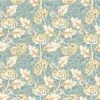 V&A Morris' Muses Organic Cotton Fabric, Peony Miniature
