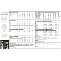 New Look Sewing Pattern 6603 Mini Dress, Tunic And Top 8 New Look Sewing Pattern 6603 Mini Dress, Tunic And Top -Jaycotts Shop N6603