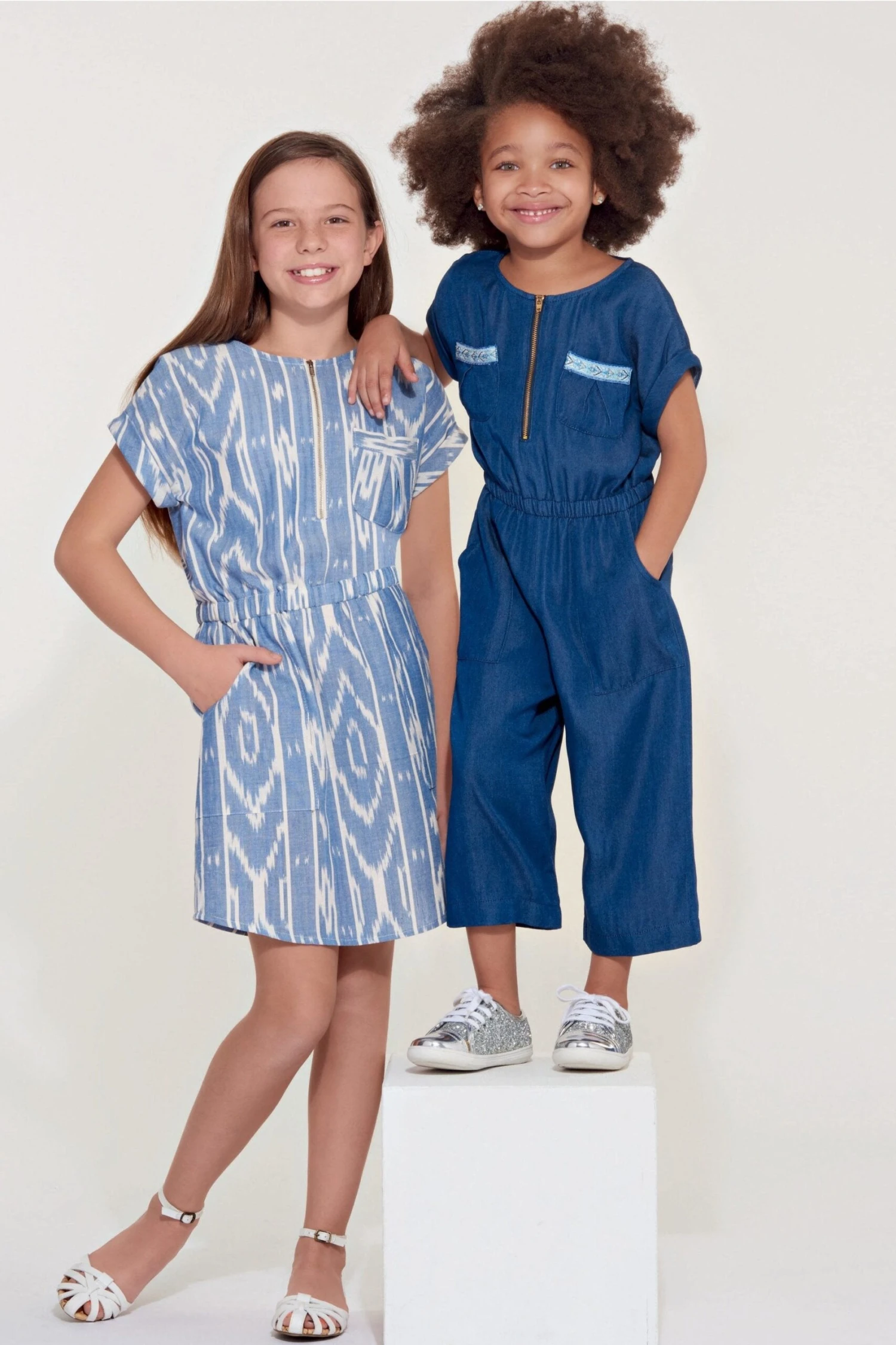 New Look Sewing Pattern 6612 Girls' Jumpsuit, Romper And Dress 1 New Look Sewing Pattern 6612 Girls' Jumpsuit, Romper And Dress