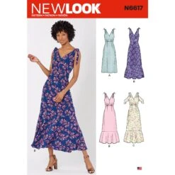 New Look Sewing Pattern 6617 Misses' Dresses 7 New Look Sewing Pattern 6617 Misses' Dresses -Jaycotts Shop N6617