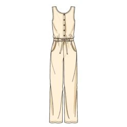 New Look Sewing Pattern 6661 Relaxed Fit Jumpsuit -Jaycotts Shop N6661 03