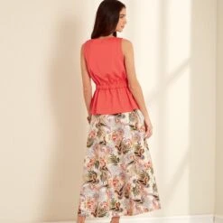 New Look Sewing Pattern 6668 Misses' Top And Skirt -Jaycotts Shop N6668 07