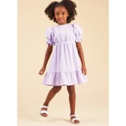 New Look Sewing Pattern 6739 Girls' Dress, Top And Pants -Jaycotts Shop N6739 product hires 03