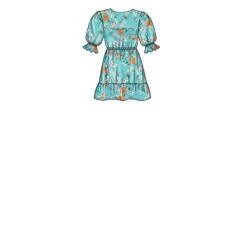 New Look Sewing Pattern 6739 Girls' Dress, Top And Pants -Jaycotts Shop N6739 product hires 04
