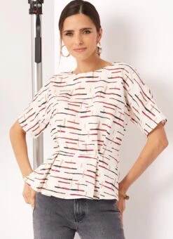 New Look Sewing Pattern 6753 Peplum Top