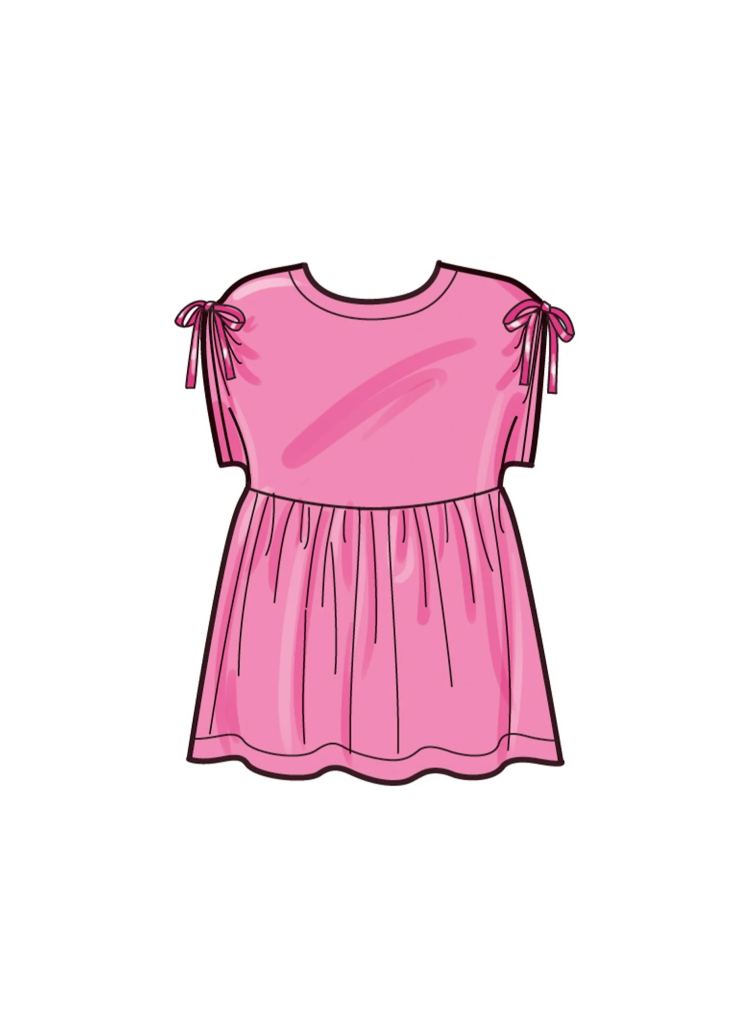 New Look Sewing Pattern 6761 Children's Top And Leggings 4 New Look Sewing Pattern 6761 Children's Top And Leggings - Image 4