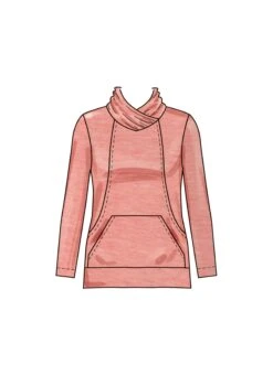 New Look Sewing Pattern 6771 Misses' Knit Top And Pants -Jaycotts Shop N6771 02