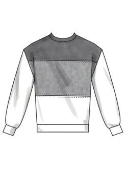 New Look Sewing Pattern 6772 Unisex Knit Top And Pants -Jaycotts Shop N6772 02