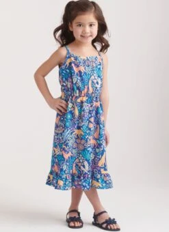 New Look Sewing Pattern 6783 Children's Jumpsuit And Sundress
